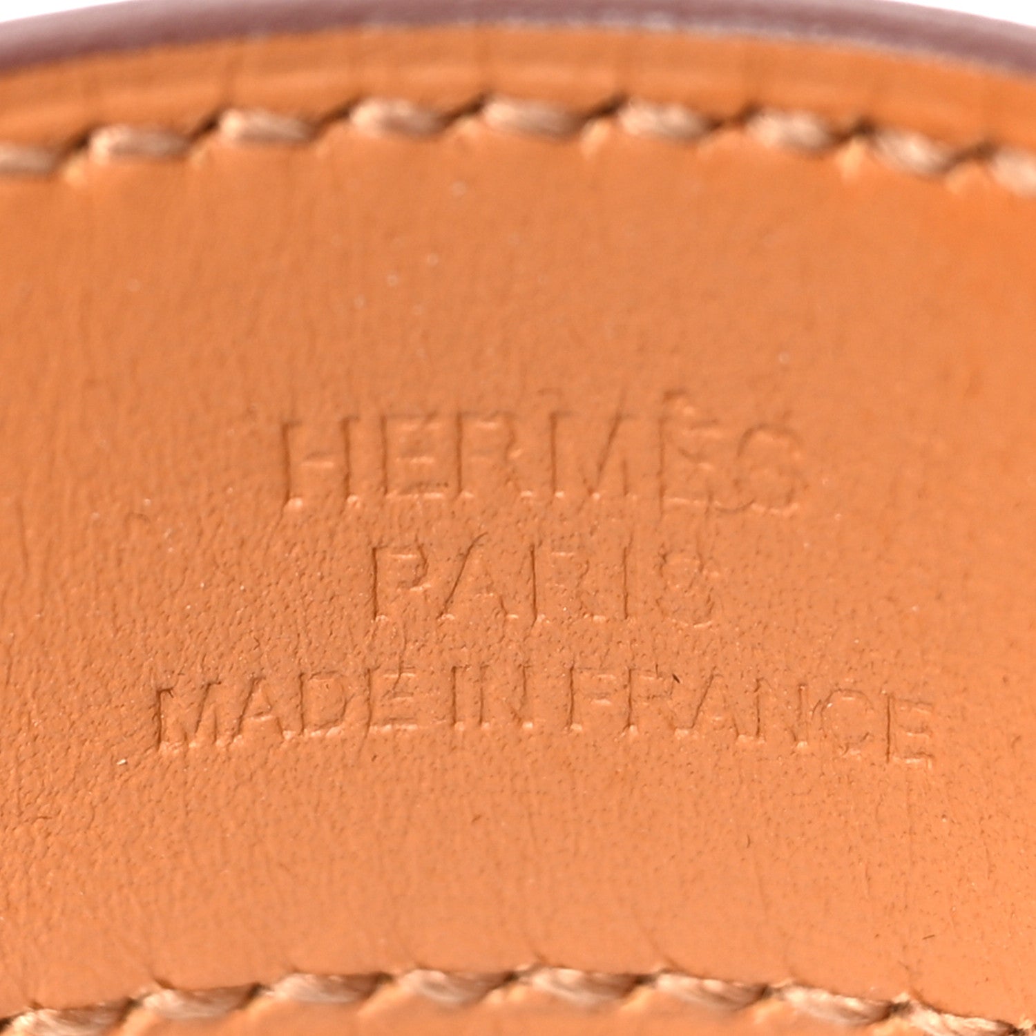 Hermes Madame Calfskin Collier de Chien 24 Bracelet T2 Gold 5 of 5