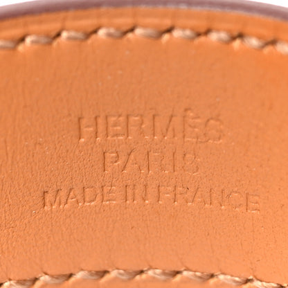 Hermes Madame Calfskin Collier de Chien 24 Bracelet T2 Gold 5 of 5