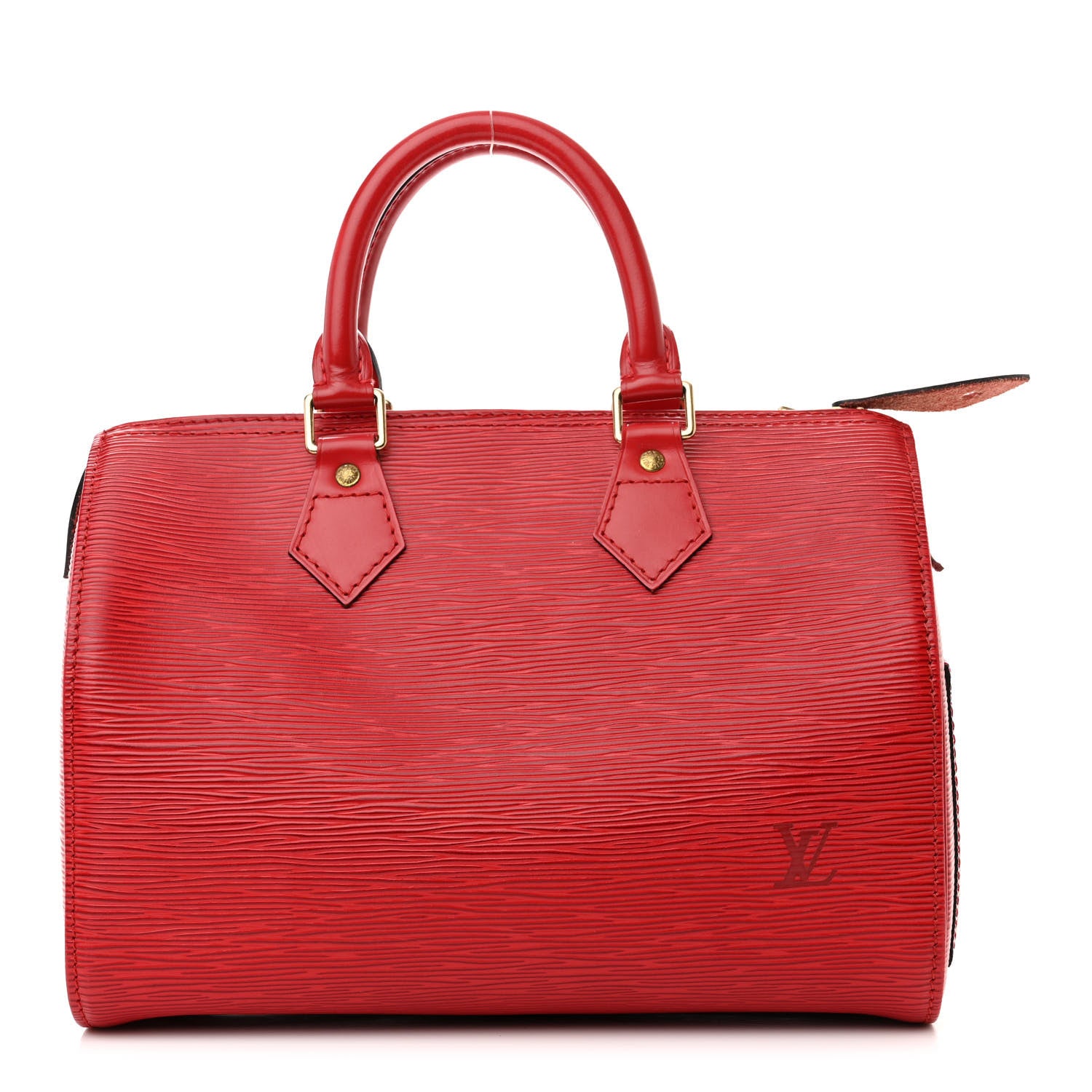 Louis Vuitton Epi Speedy 25 Castillan Red 1 of 14