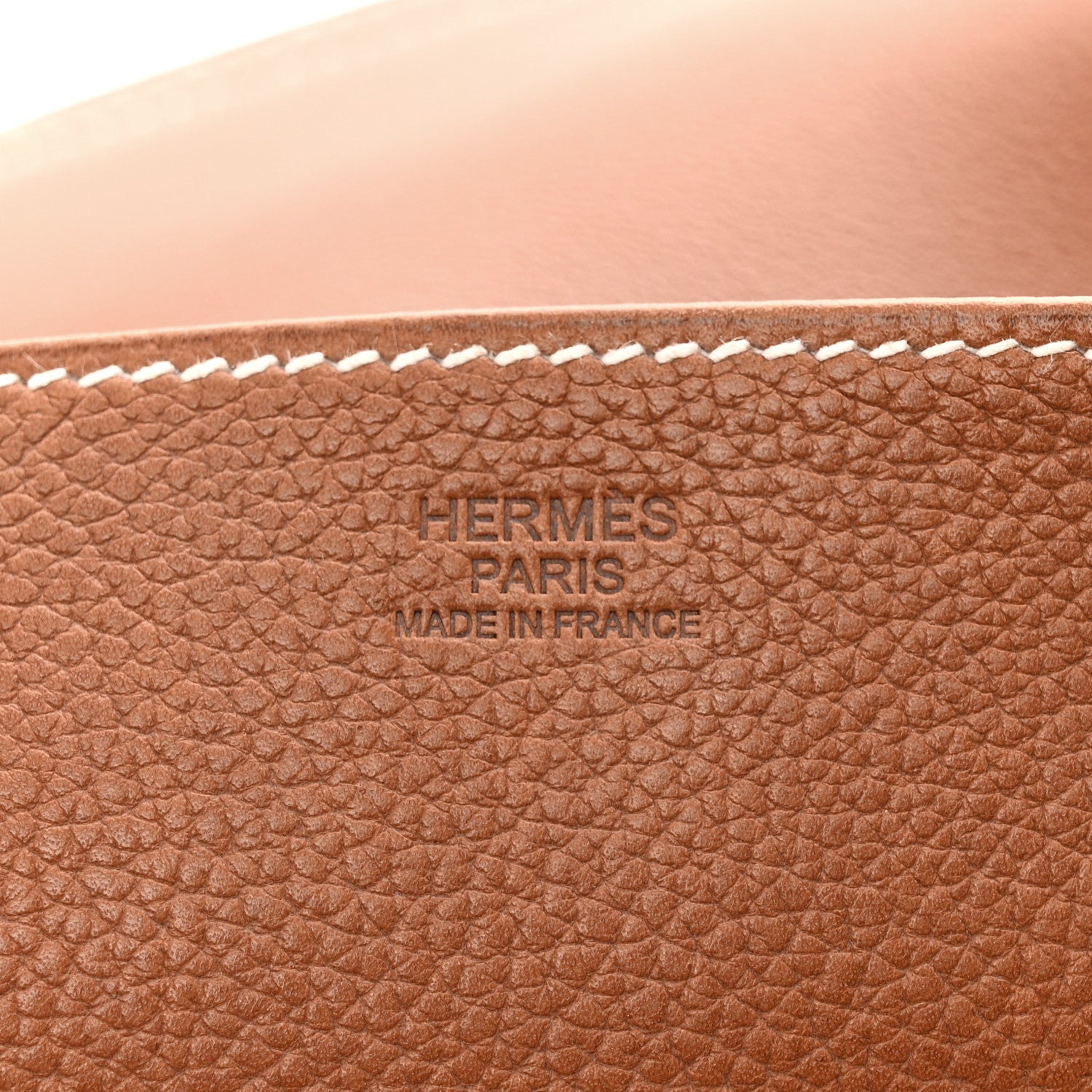 Hermes Barenia Faubourg Halzan 31 Fauve 6 of 11