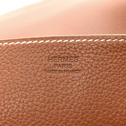 Hermes Barenia Faubourg Halzan 31 Fauve 6 of 11