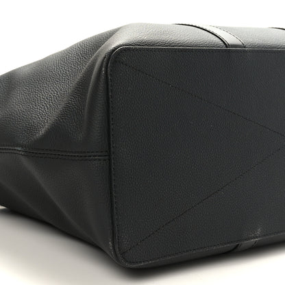 Louis Vuitton Calfskin Lockit Tote Black 7 of 8