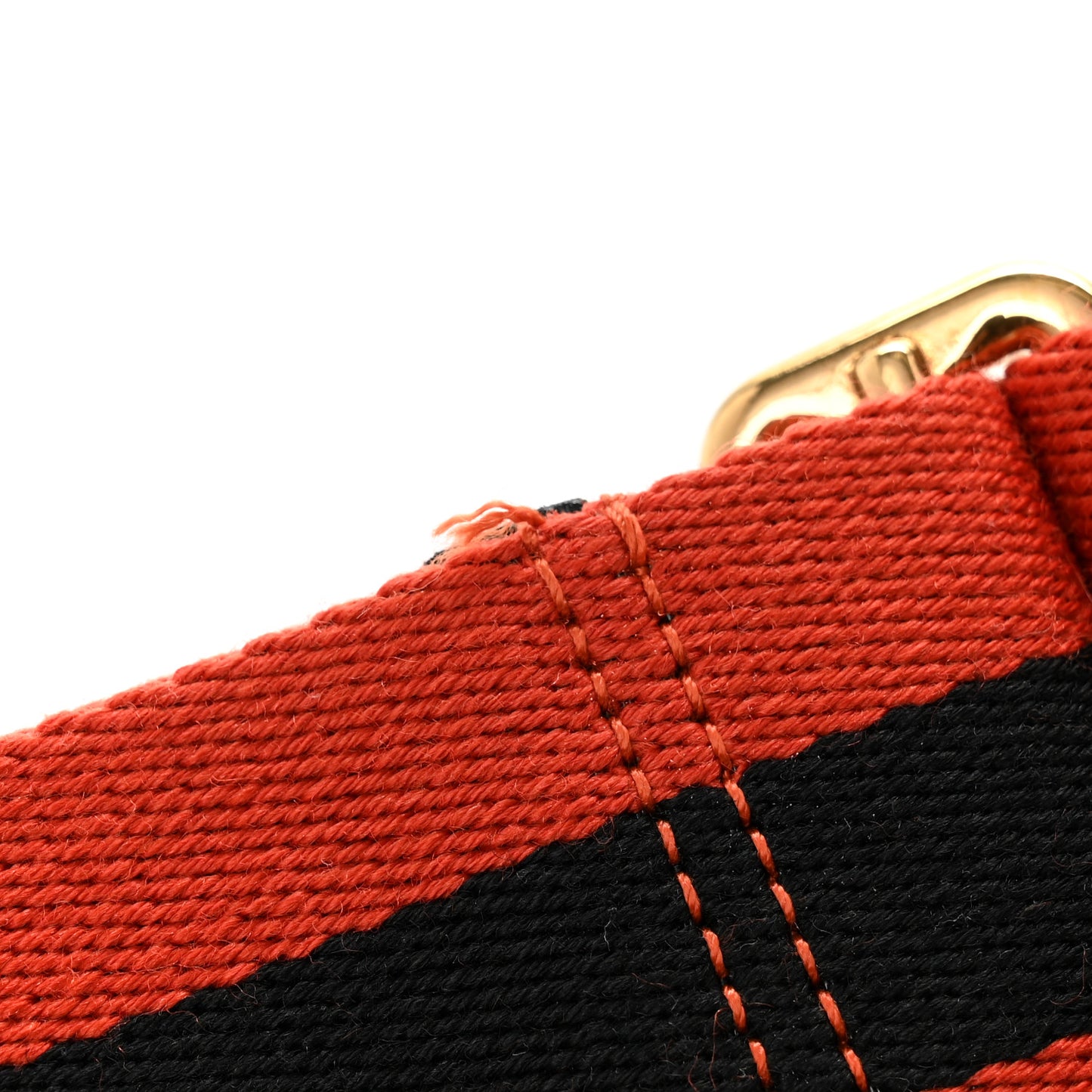 Canvas Web Shoulder Strap Navy Red