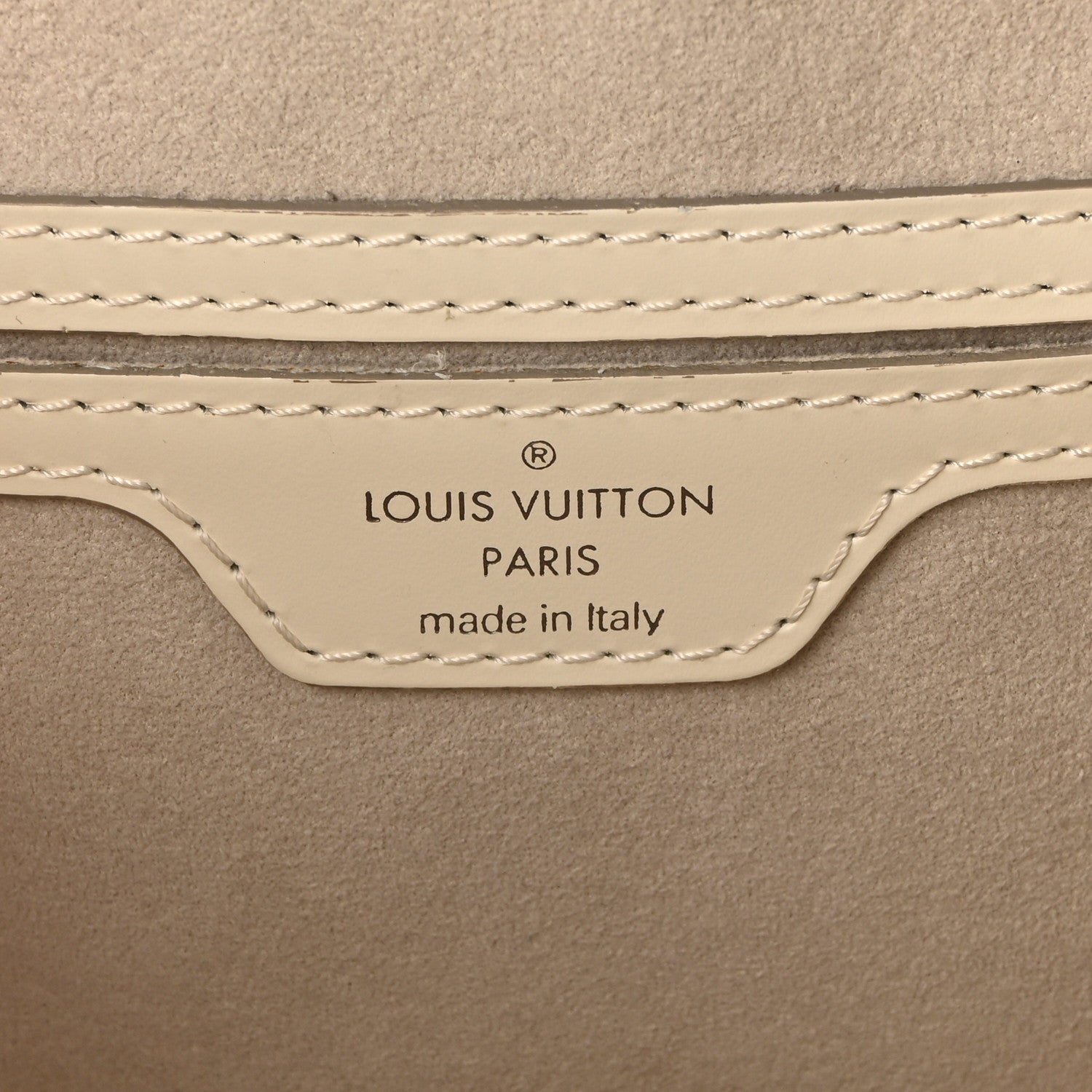 Louis Vuitton Epi Soufflot Ivory 6 of 9