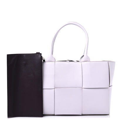Bottega Veneta Nappa Maxi Intrecciato Small Arco Tote Mirth Washed Grape 1 of 10