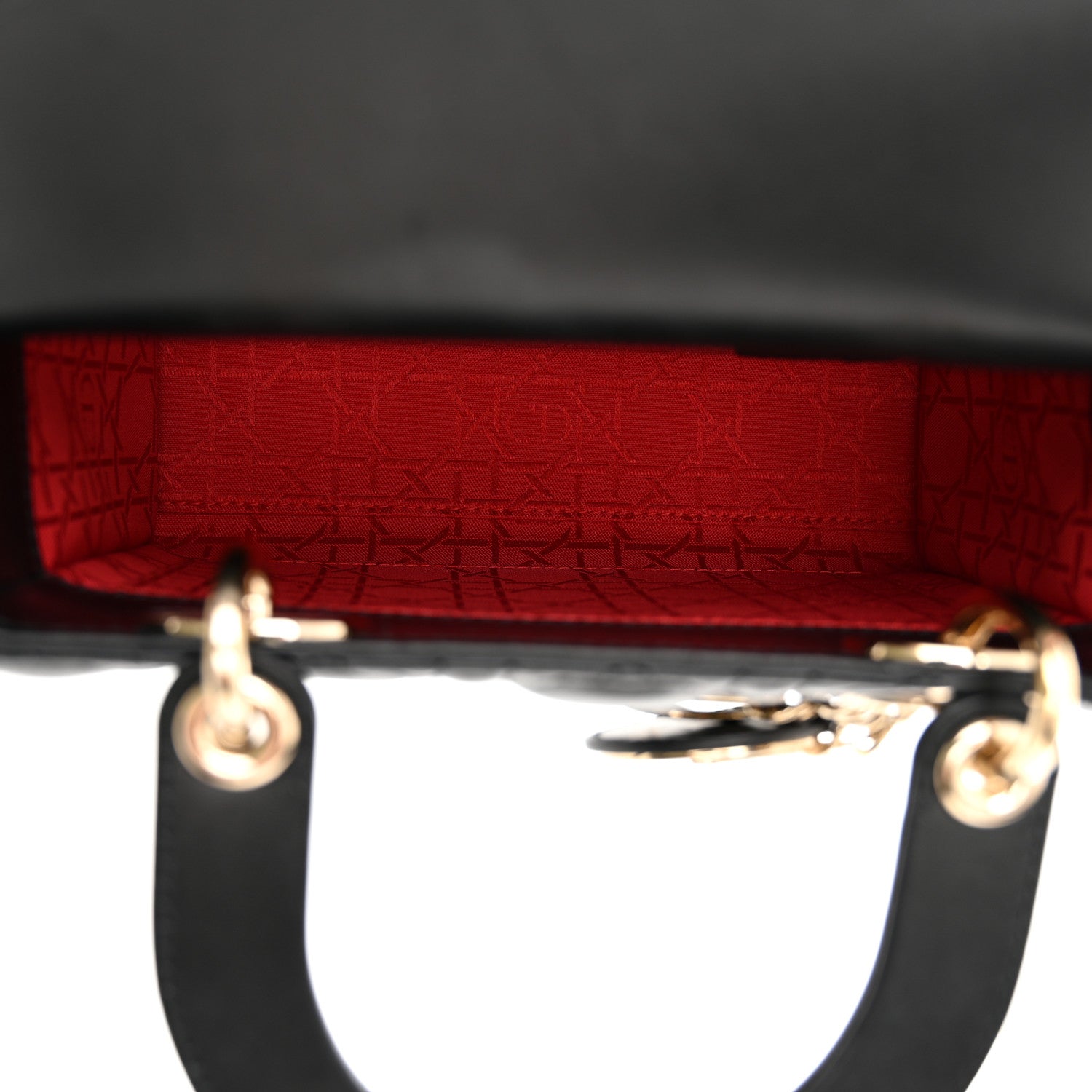 Christian Dior Lambskin Cannage Small My ABCDior Lady Dior Black 5 of 13