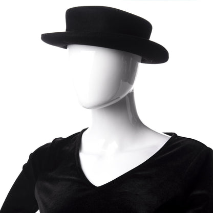 Chanel Felt Hat S Black 2 of 7
