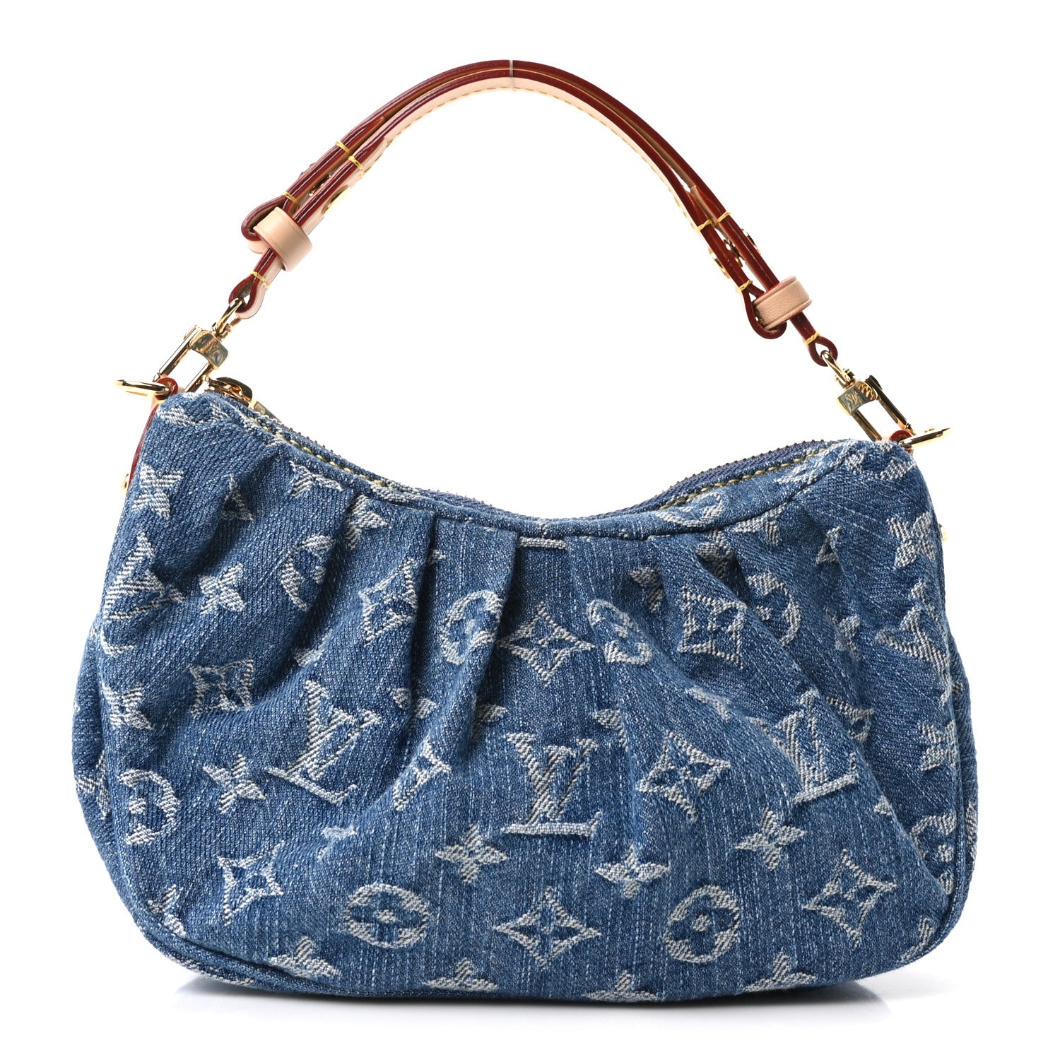 Louis Vuitton Monogram Denim Pochette Valley Blue 1 of 9
