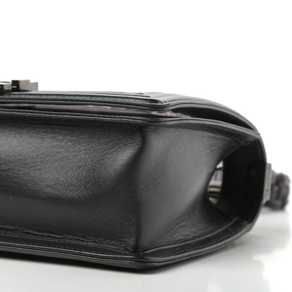 Chanel PVC Thread Woven Medium Boy Flap Black 8 of 9