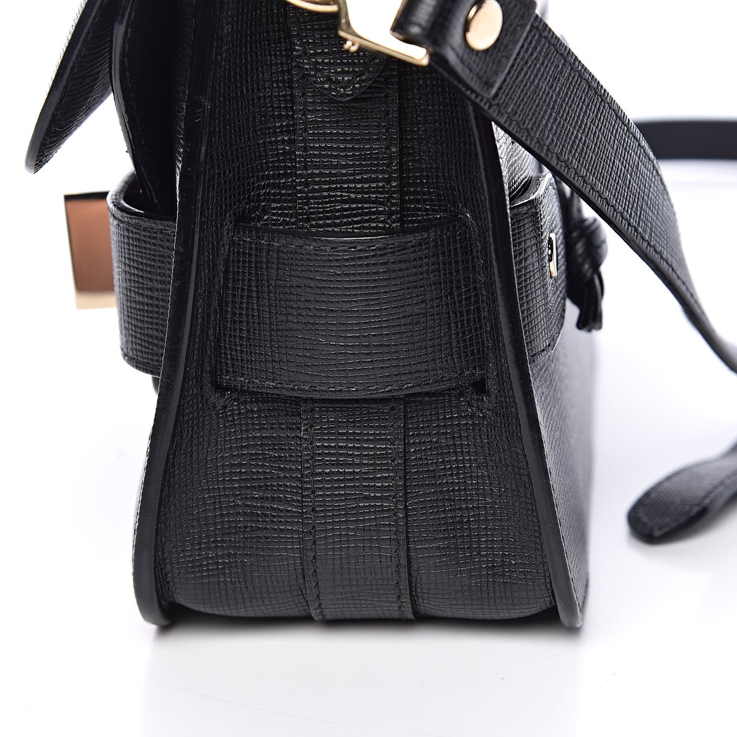 New Linosa Mini PS11 Classic Shoulder Bag Black