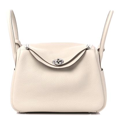 Hermes Taurillon Clemence Lindy 26 Craie 1 of 10