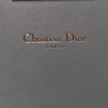Christian Dior Pearly Lambskin Cannage Miss Dior Promenade Pouch Grey 5 of 7