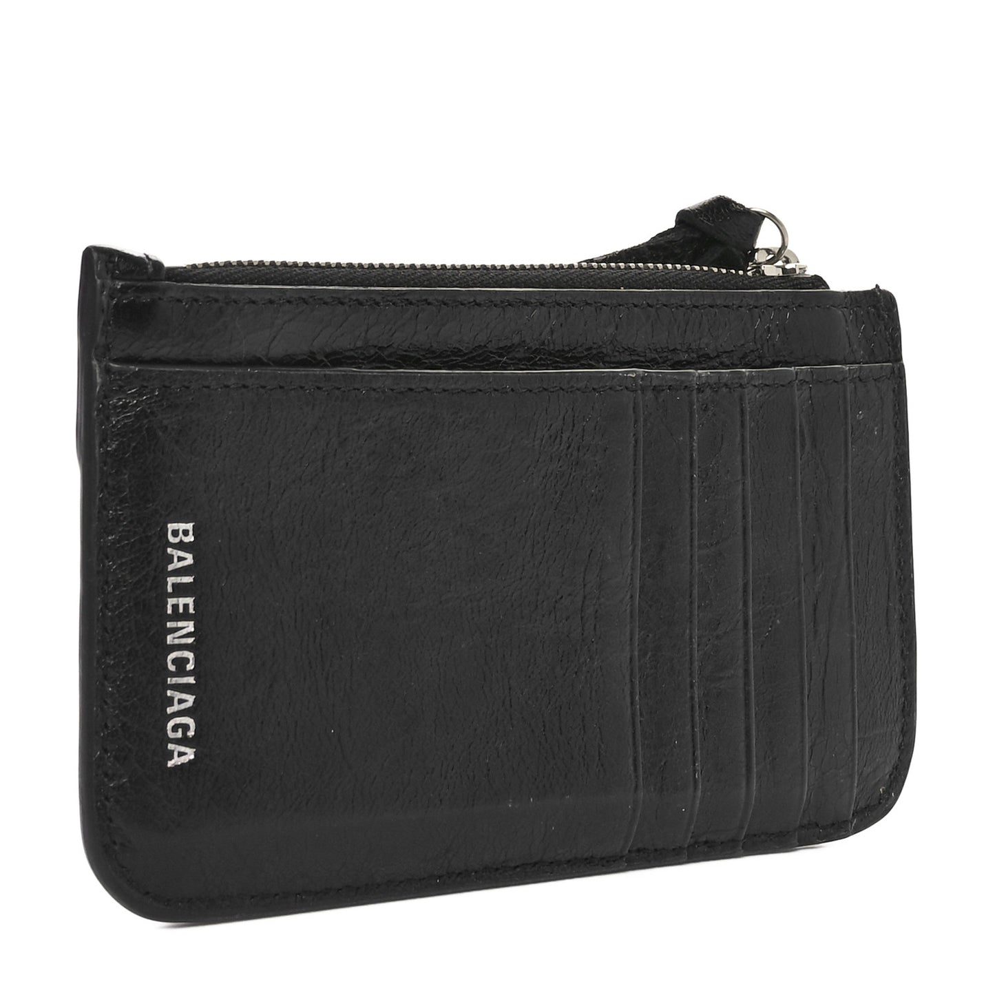 Agneau Le Cagole Coin Card Holder Black
