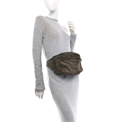Prada Suede Belt Bag Green 2 of 10