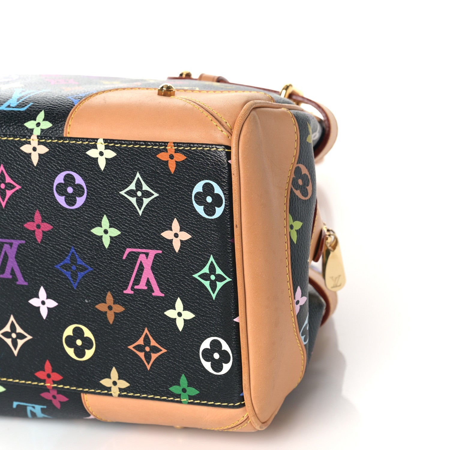 Louis Vuitton Monogram Multicolor Claudia Black 8 of 11