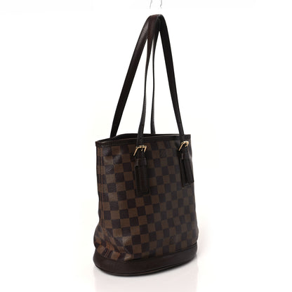 Louis Vuitton Damier Ebene Marais Bucket 23 3 of 8