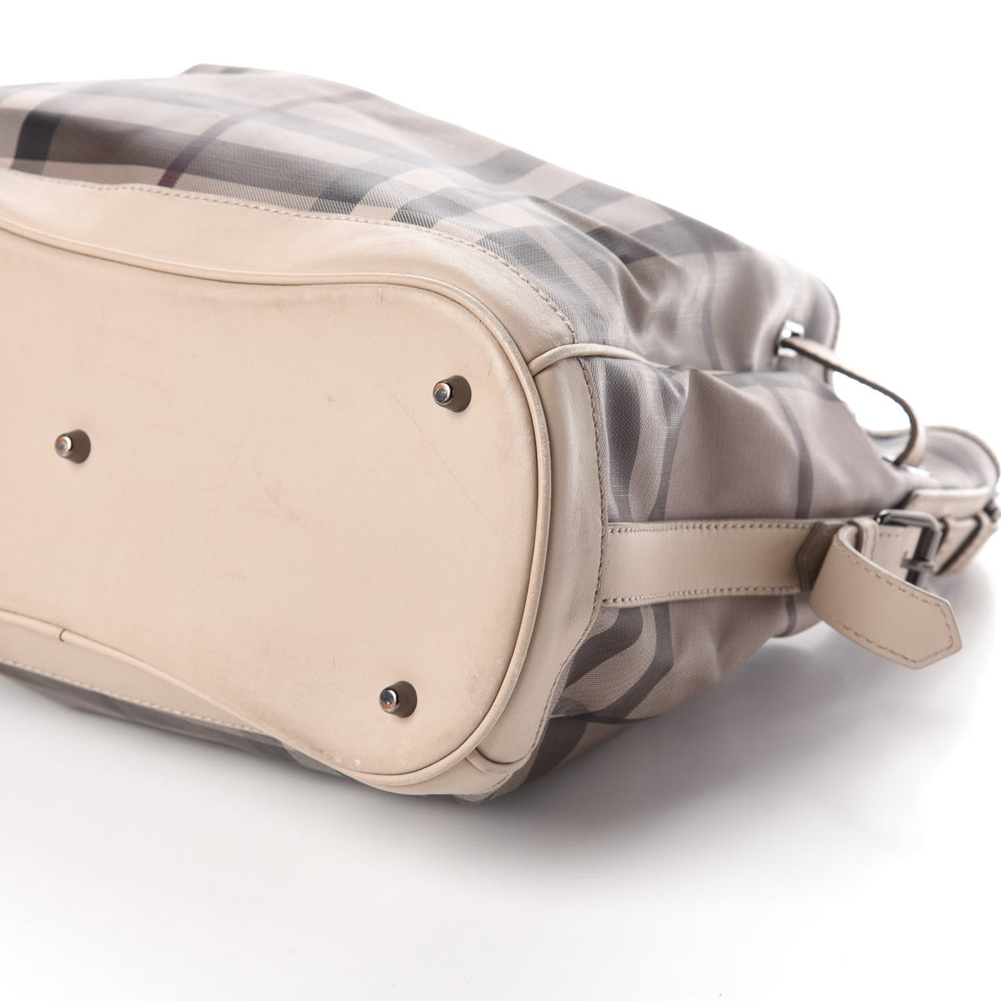 Smoked Check Medium Walden Belted Hobo Trench