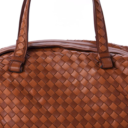 Bottega Veneta Goatskin Intrecciato Woven Top Handle Bag 11 of 11
