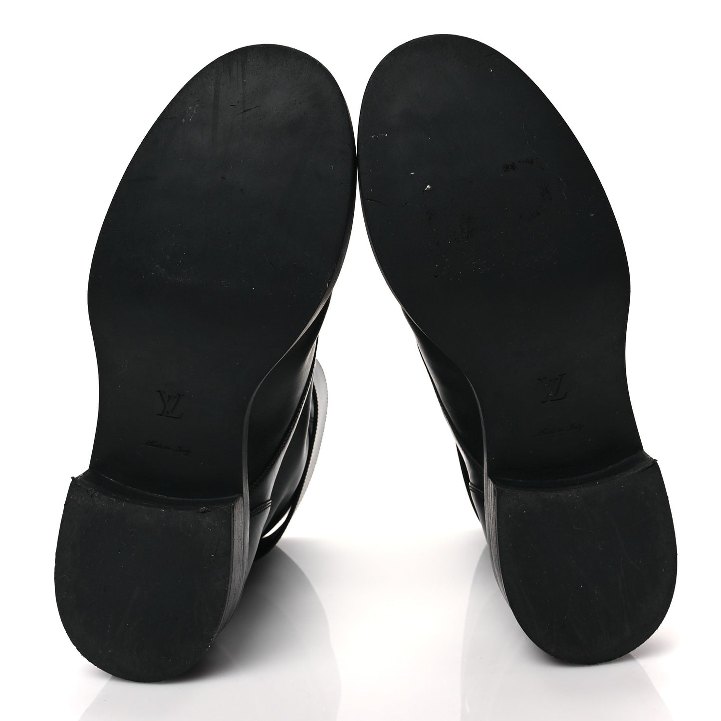 Calfskin Wonderland Flat Ranger Boots 39 Black