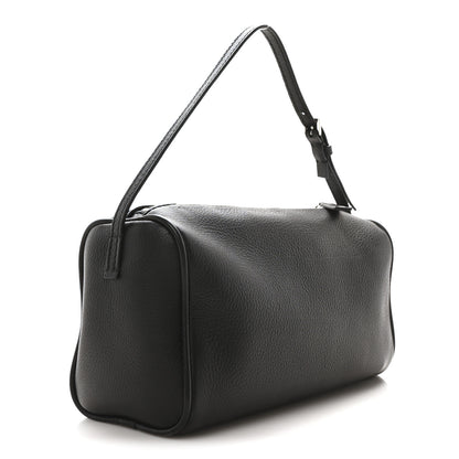 The Row Grained Calfskin 90's Bag Black 3 of 9