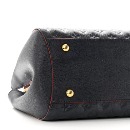 Louis Vuitton Empreinte Montaigne GM Marine Rouge 10 of 11