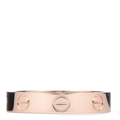 Cartier 18K Pink Gold 3.5mm LOVE Wedding Band Ring 52 6 1 of 5