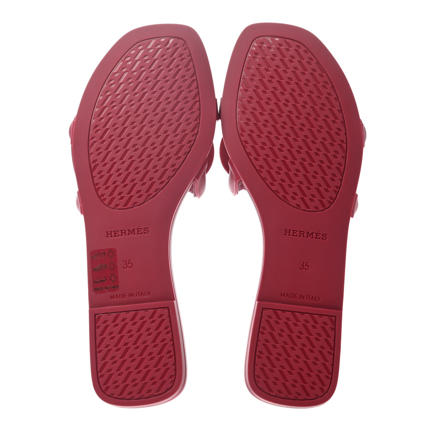 Rubber Aloha Sandals 35 Rose Baie