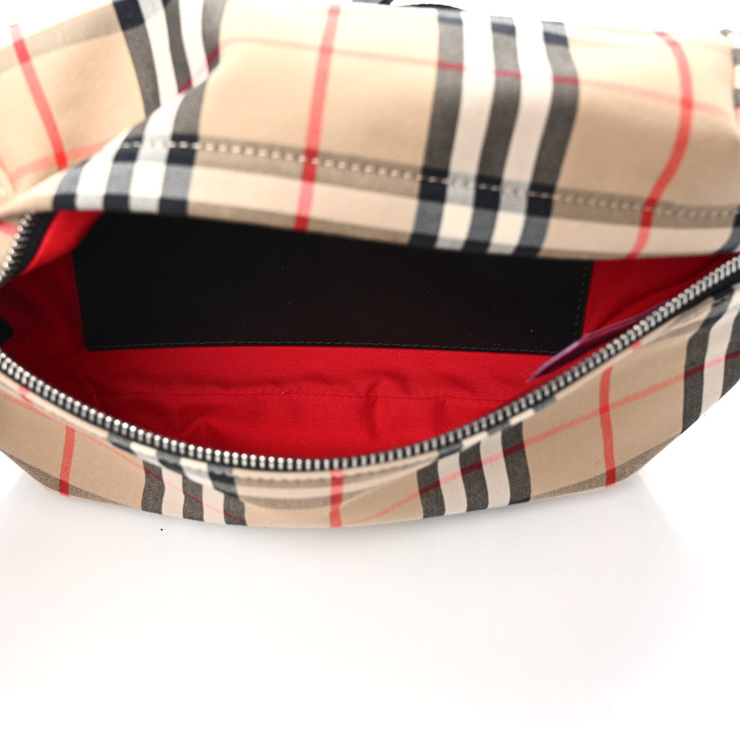 Burberry Bonded Cotton Vintage Check Medium Bum Bag Archive Beige 5 of 9