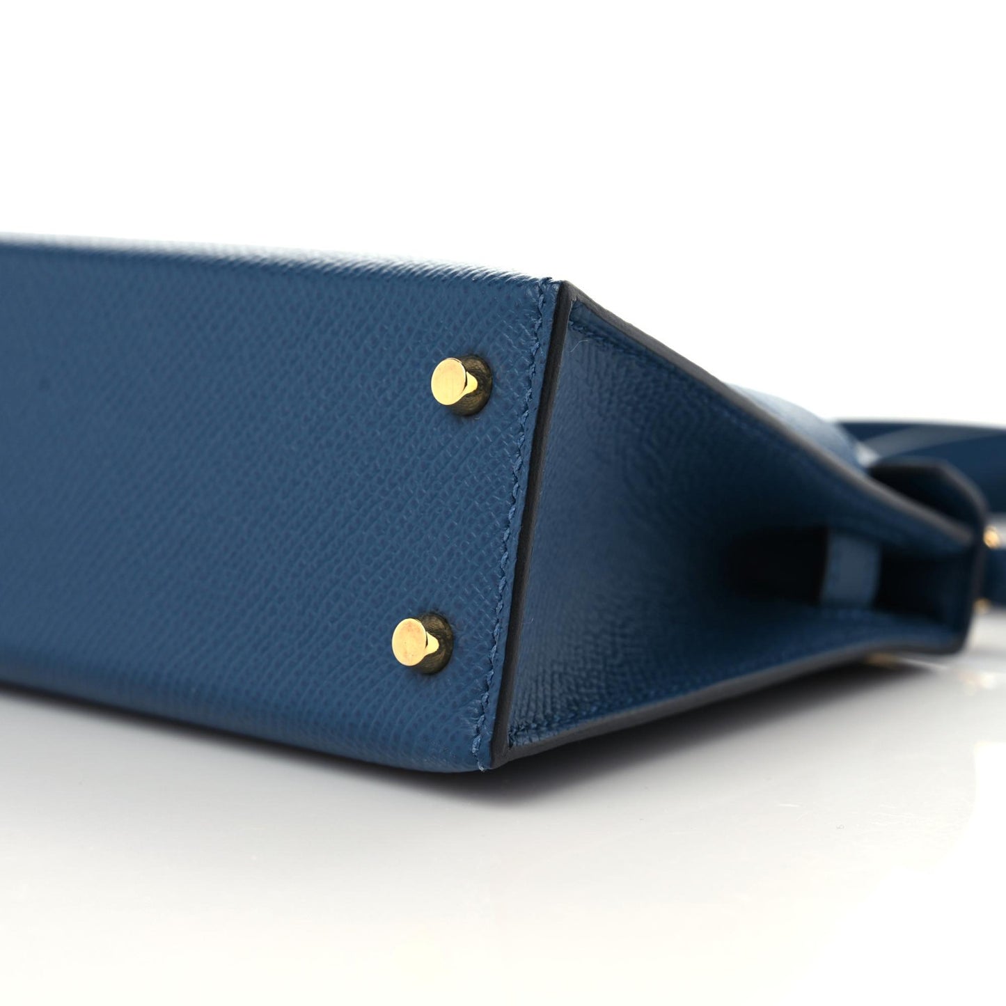 Epsom Mini Kelly Sellier 20 Deep Blue