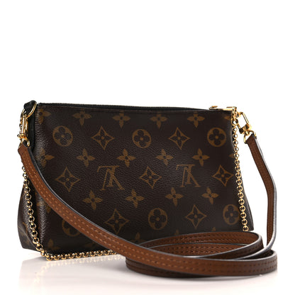 Louis Vuitton Monogram Pallas Clutch Black 3 of 9