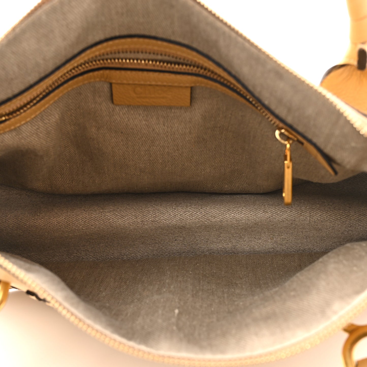 Calfskin Medium Marcie Satchel Light Tan