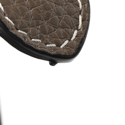 Celine Drummed Calfskin Nano Luggage Souris 12 of 12