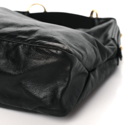 Gucci Calfskin Medium Horsebit Chain Hobo Black 11 of 11