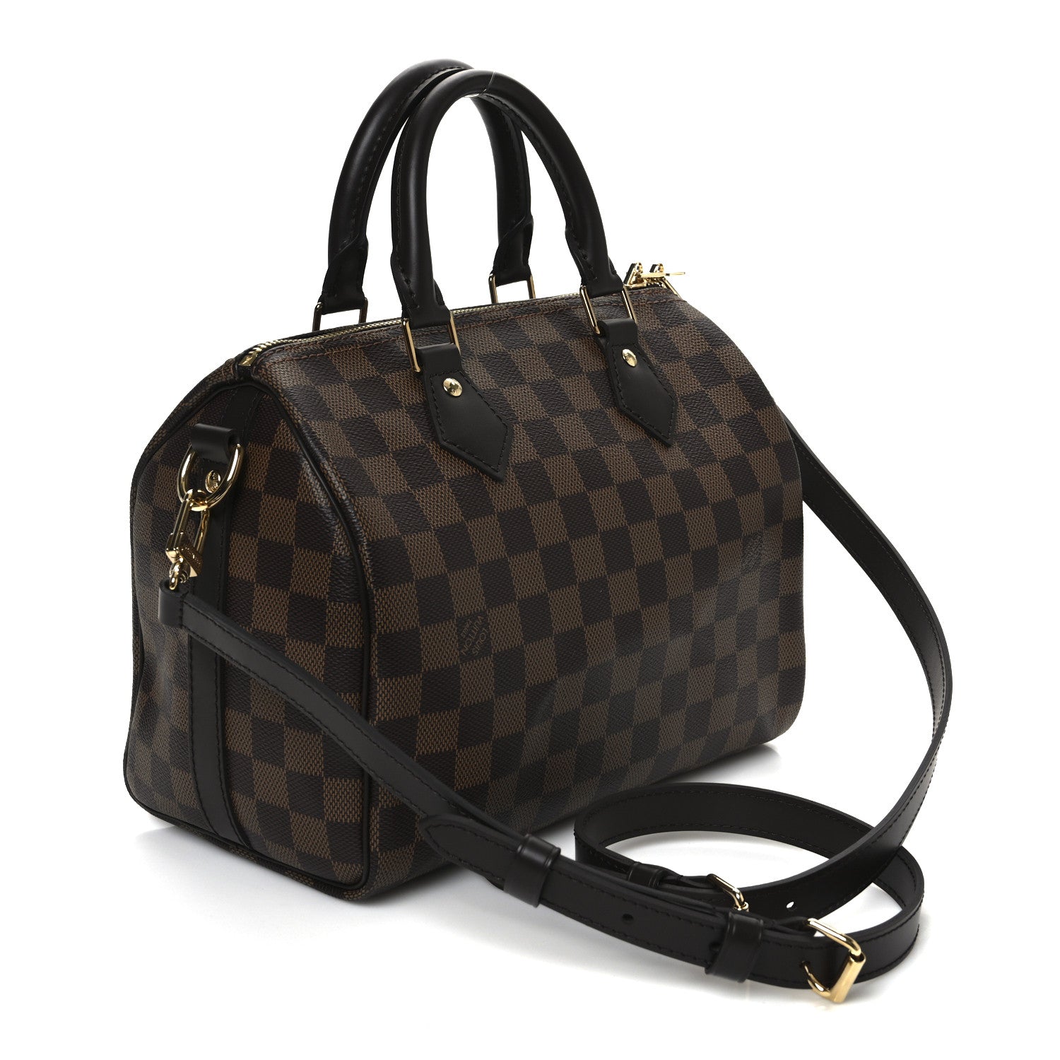 Louis Vuitton Damier Ebene Speedy Bandouliere 25 3 of 9