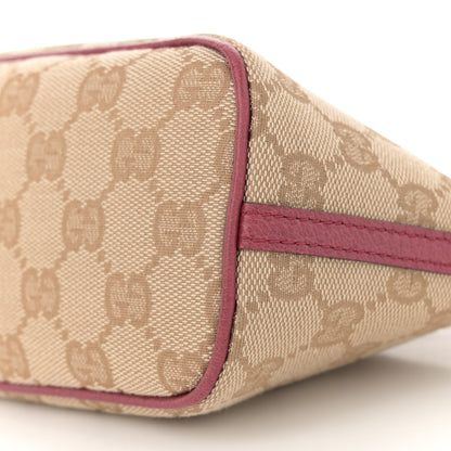 Gucci Monogram Boat Pochette Dark Pink 10 of 11