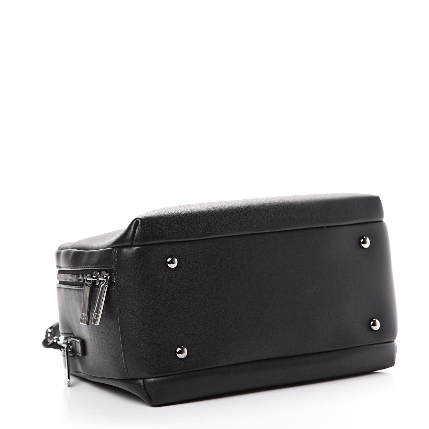 Chanel Calfskin Small Trendy CC Bowling Bag Black 3 of 11