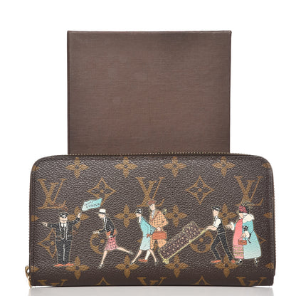 Louis Vuitton Monogram Illustre Zippy Wallet Rose 10 of 10