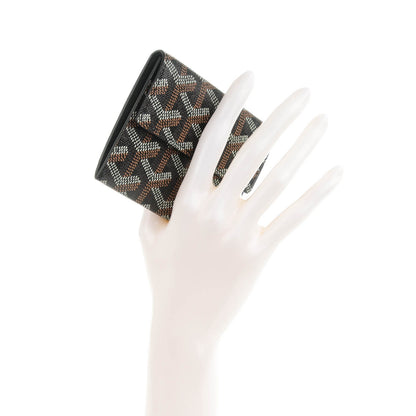 Goyard Goyardine Coin Purse Wallet Black 2 of 7