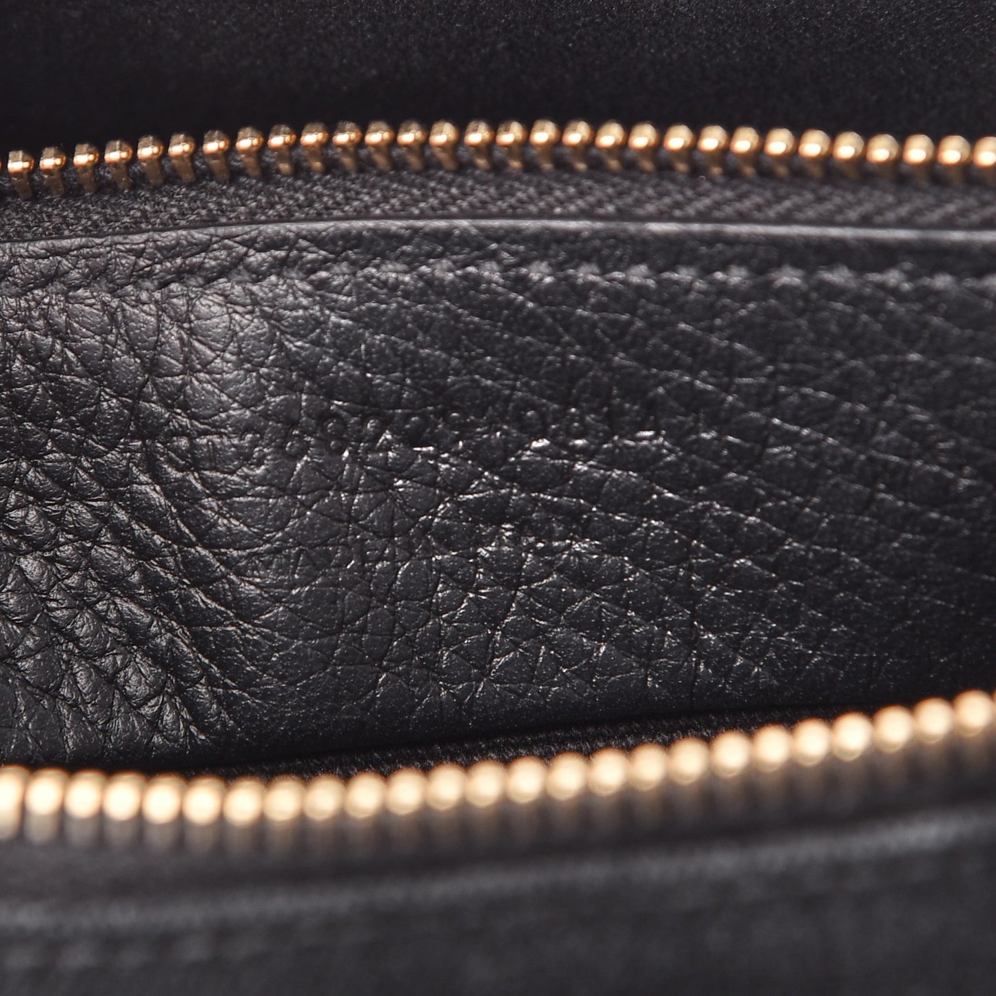 Calfskin Canvas Small Muse Two Black