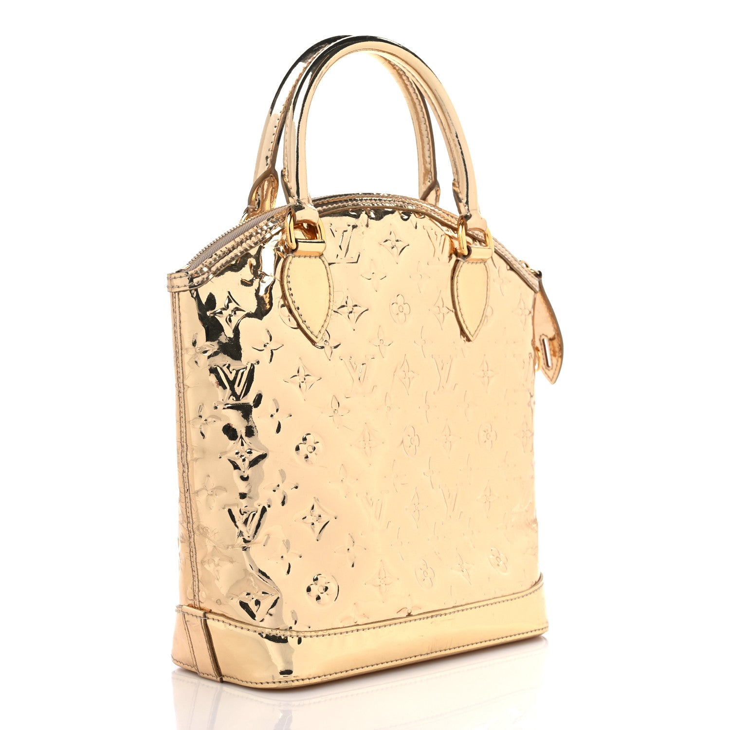Louis Vuitton Monogram Miroir Lockit Gold 3 of 13