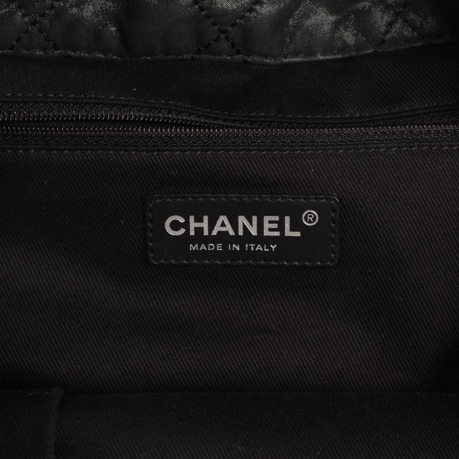 Chanel Iridescent Calfskin Quilted Large VIP Tote Black 6 of 8