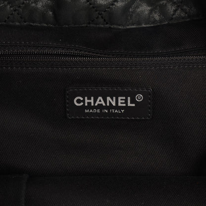 Chanel Iridescent Calfskin Quilted Large VIP Tote Black 6 of 8