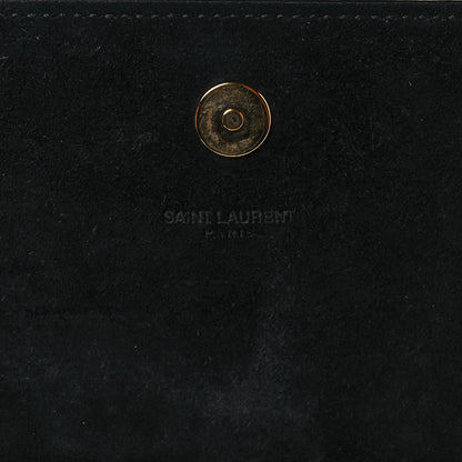 Saint Laurent Patent Classic Monogram Cassandre Clutch Black 9 of 9