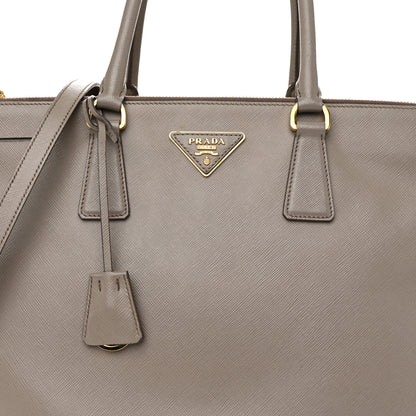 Prada Saffiano Large Galleria Double Zip Tote Argilla 8 of 15