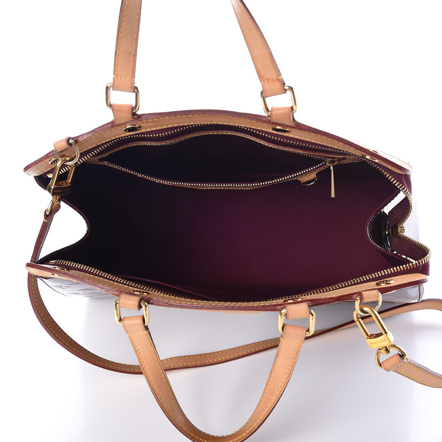 Louis Vuitton Vernis Brea MM Rouge Fauviste 5 of 11