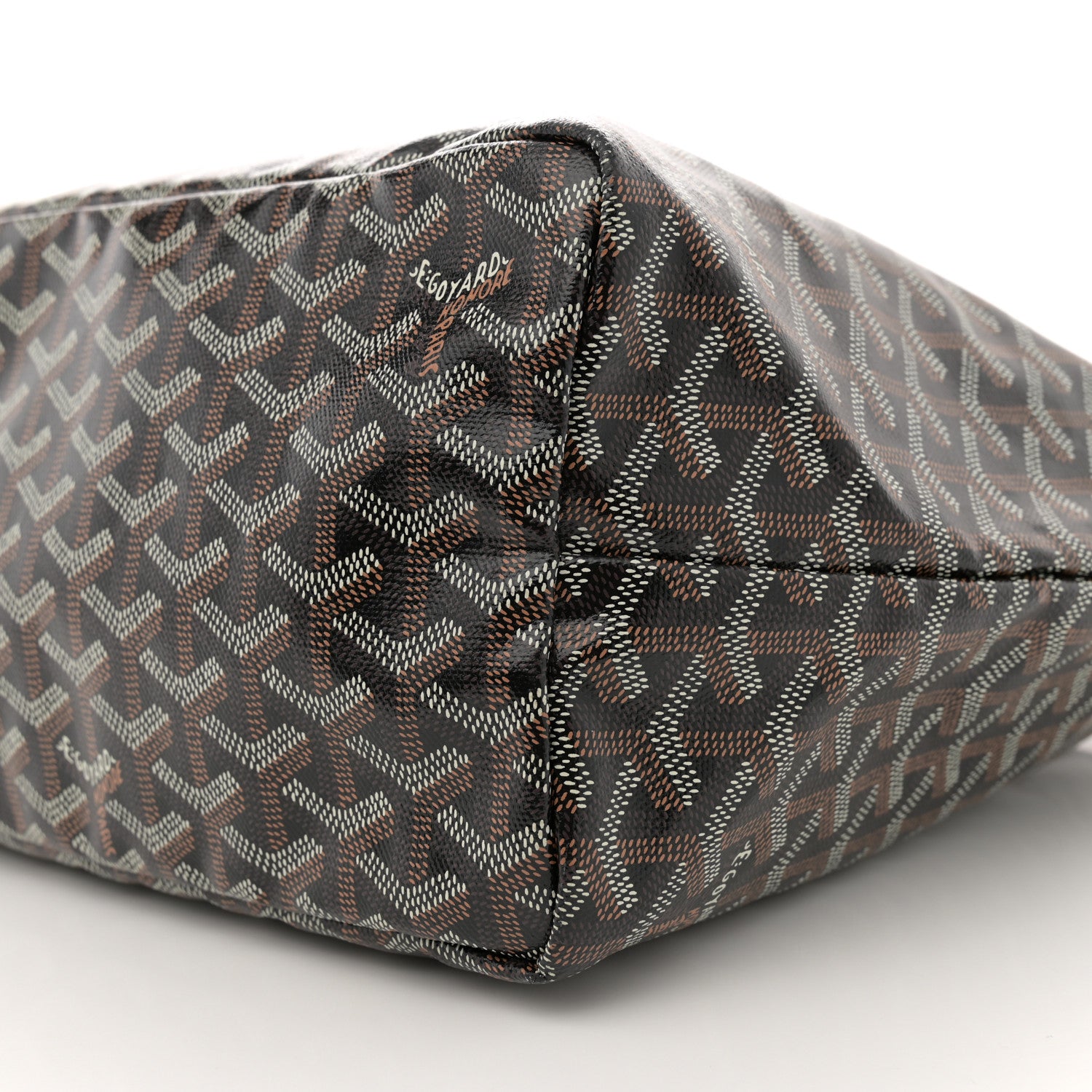 Goyard Goyardine Saint Louis PM Black Gold 11 of 11