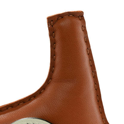 Hermes Milo Lambskin Grigri Rodeo Pegase Horse Bag Charm MM Gold Vert Cypress Vert Fizz 5 of 6