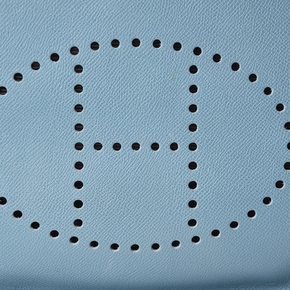 Hermes Epsom Evelyne PM Blue Jean 8 of 10