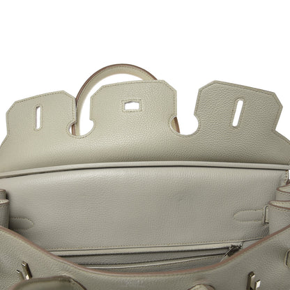 Hermes Togo Birkin 35 Gris Perle 17 of 34