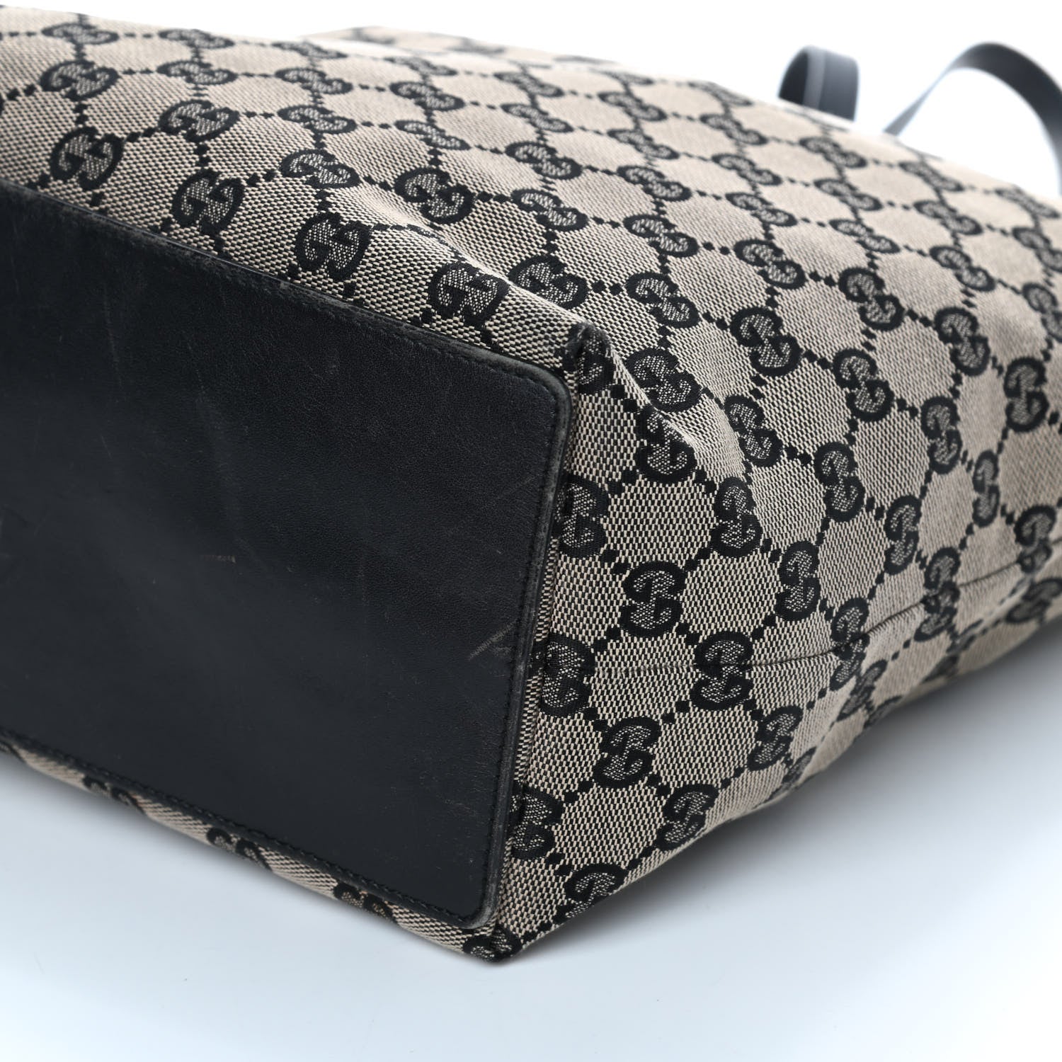 Gucci Monogram Large Bucket Tote Black 10 of 10